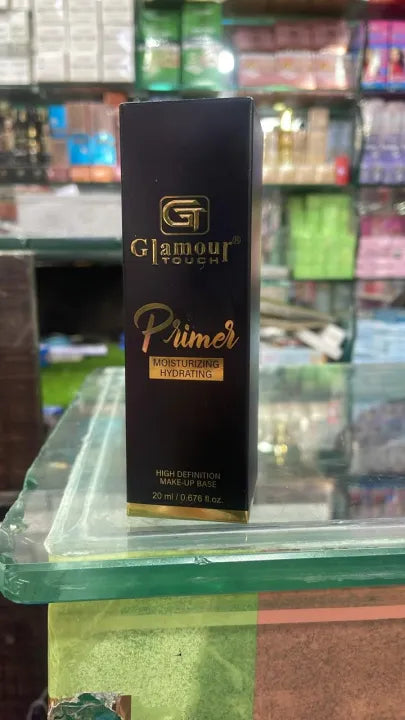 Glamour Touch Hydrating Face Primer, Makeup Primer For Flawless, Smooth Skin & Long-Lasting Makeup, Fills In Pores & Fine Lines