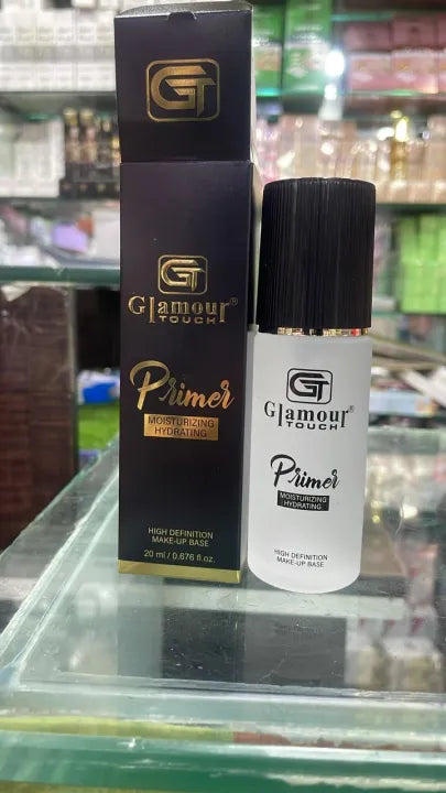 Glamour Touch Hydrating Face Primer, Makeup Primer For Flawless, Smooth Skin & Long-Lasting Makeup, Fills In Pores & Fine Lines