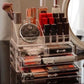 4 Layer Cosmetic Makeup Organizer, Storage Box Display Box Acrylic Case Stand Cosmetic Organizer Makeup Storage Drawers, Makeup Organizer, Clear Acrylic Jewellery Box Makeup Storage Case