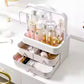 Cosmetic Organizer Countertop Organizer For Dresser With Lid And Drawer Countertop Waterproof And Dustproof Skin Care Organizer