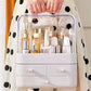 Cosmetic Organizer Countertop Organizer For Dresser With Lid And Drawer Countertop Waterproof And Dustproof Skin Care Organizer