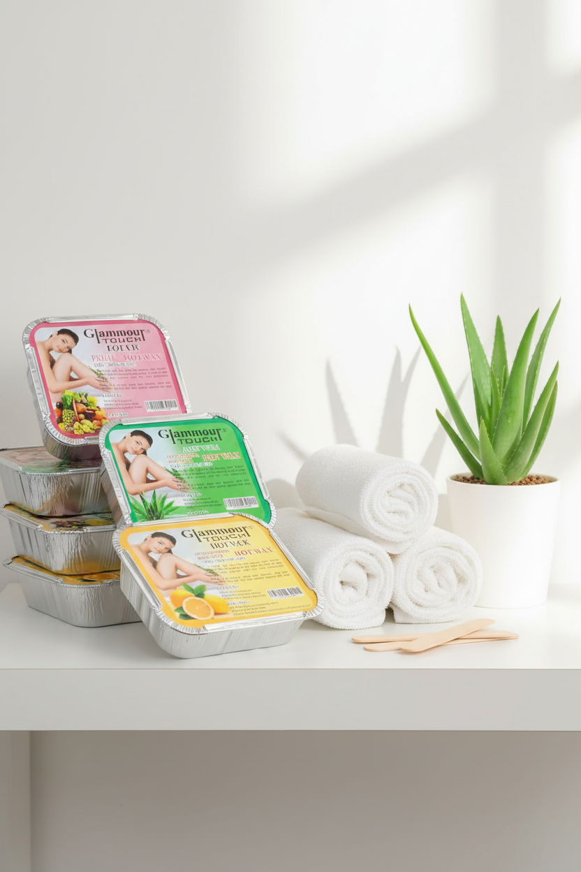 Glamour Touch Hot Wax – Professional Hair Removal (Fruit, Aloe Vera)