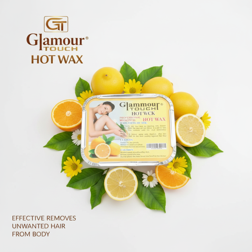 Glamour Touch Hot Wax – Professional Hair Removal (Fruit, Aloe Vera)
