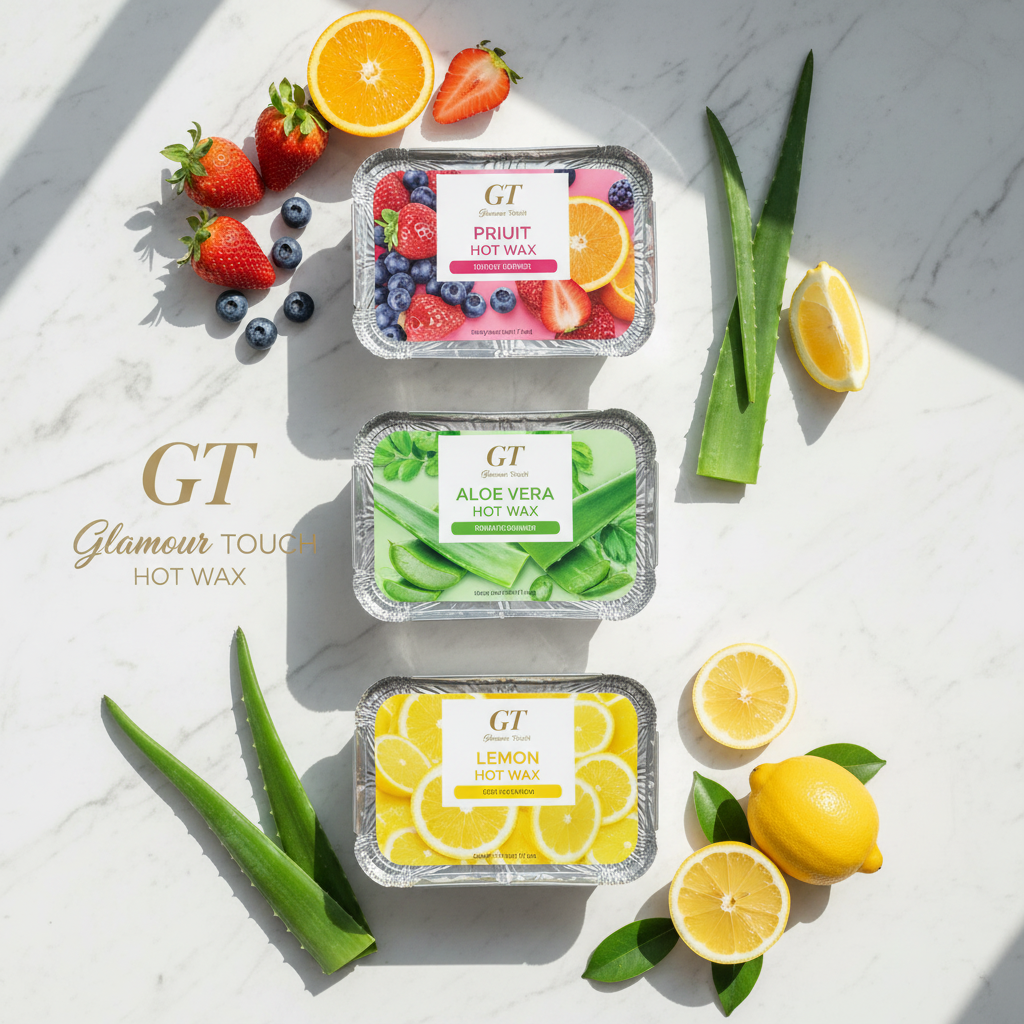 Glamour Touch Hot Wax – Professional Hair Removal (Fruit, Aloe Vera)