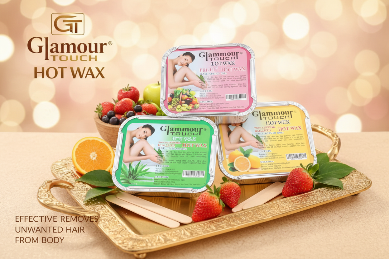 Glamour Touch Hot Wax – Professional Hair Removal (Fruit, Aloe Vera)
